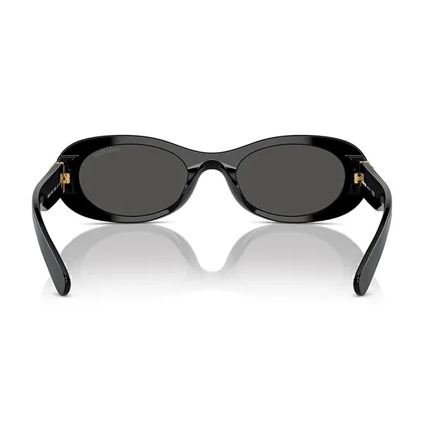 Kính Mắt Nữ Miu Miu MU 06ZS 1AB5S0 Black Sunglasses Màu Đen