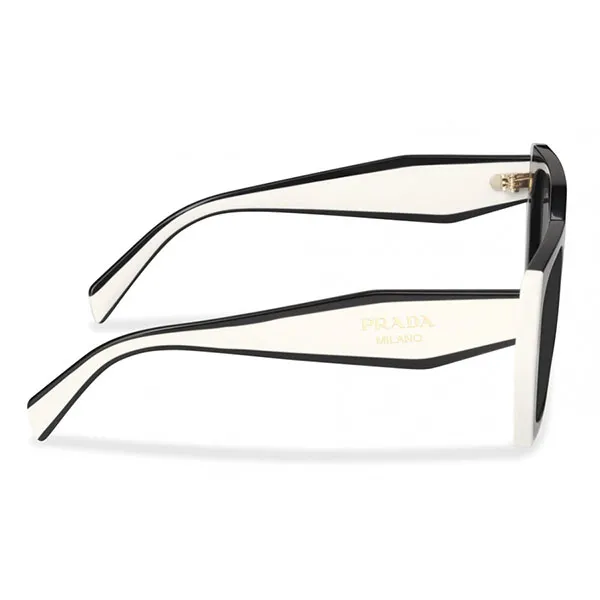 Kính Mát Nữ Prada Glasses 34 PR 15WS-09Q5S0 Màu Đen Trắng