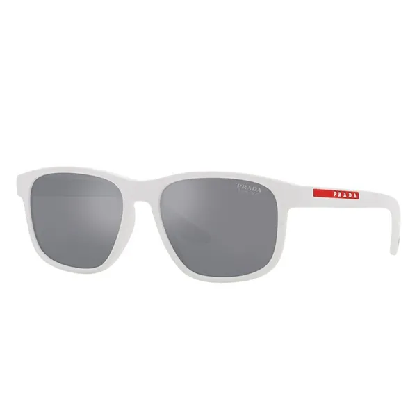 Kính Mát Prada Linea Rossa Sunglasses PS 06YS TWK40A Màu Xám/Trắng