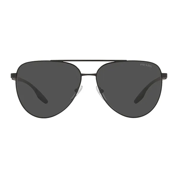 Kính Mát Prada Linea Rossa Sunglasses PS 52WS 1BO06F Màu Xám/Đen
