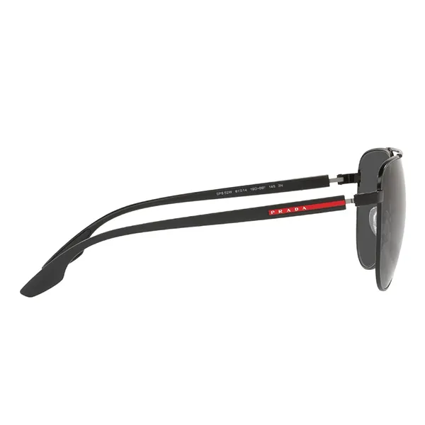 Kính Mát Prada Linea Rossa Sunglasses PS 52WS 1BO06F Màu Xám/Đen