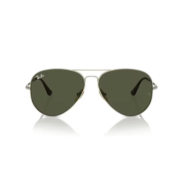 Kính Mát Unisex Rayban Aviator 0RB8089 92653162 Màu Xanh Green - Kính mắt - Vua Hàng Hiệu