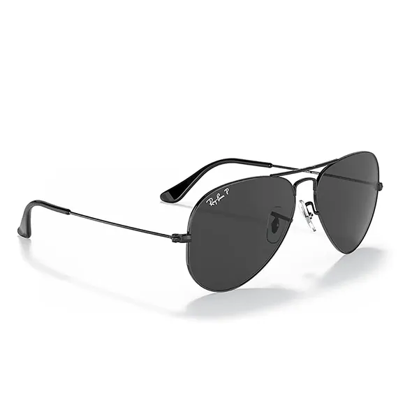Kính Mát Rayban Aviator Polarized Sunglasses RB3025 002/48 58 Màu Đen - Kính mắt - Vua Hàng Hiệu