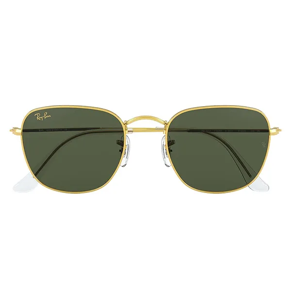 Kính Mát Rayban Frank Unisex Green Square Sunglasses RB3857 919631 51 Màu Xanh Lá - Kính mắt - Vua Hàng Hiệu