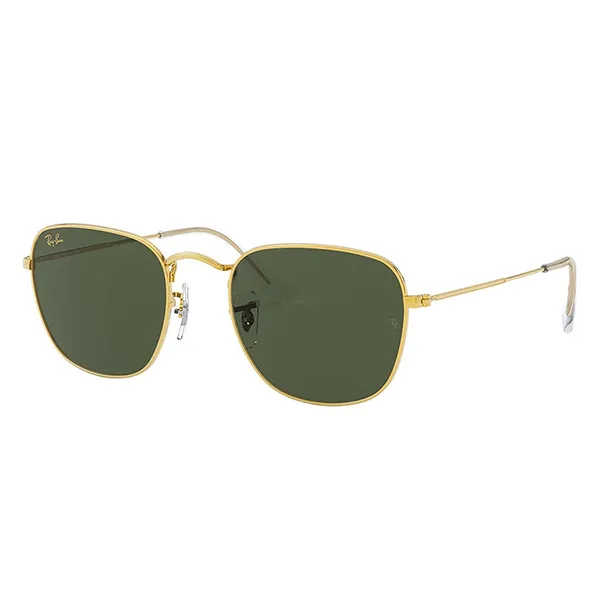 Kính Mát Rayban Frank Unisex Green Square Sunglasses RB3857 919631 51 Màu Xanh Lá - Kính mắt - Vua Hàng Hiệu