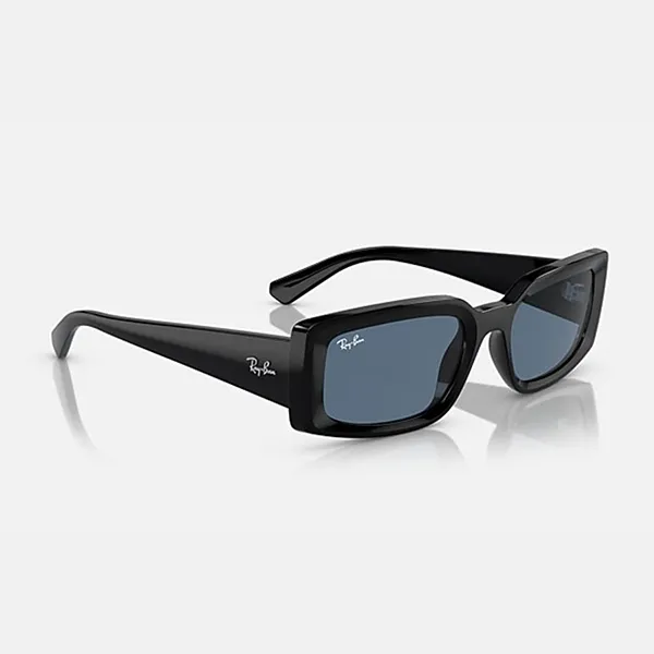 Kính Mát Rayban Kiliane Bio-Based RB4395F 667780 Màu Đen Xanh - Kính mắt - Vua Hàng Hiệu