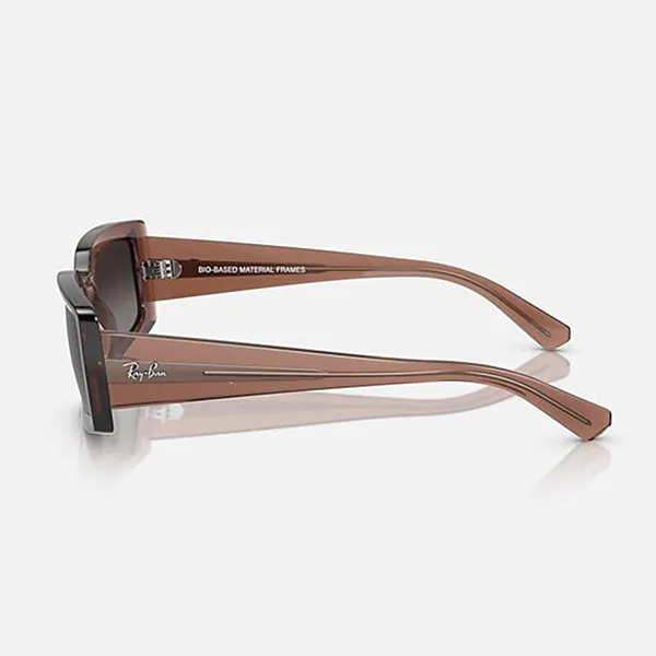 Kính Mát Rayban Kiliane Sunglasses Polarized RB4395F 6678T3 Màu Nâu/Xám - Kính mắt - Vua Hàng Hiệu