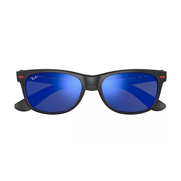 Kính Mát Rayban Scuderia Ferrari Blue Mirror Square Unisex Sunglasses RB2132M F60268 55 Màu Xanh Đen