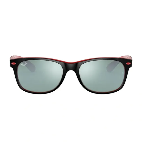 Kính Mát Rayban Scuderia Ferrari Silver Flash Square Sunglasses RB2132M F63830 55 Phối Màu - Kính mắt - Vua Hàng Hiệu