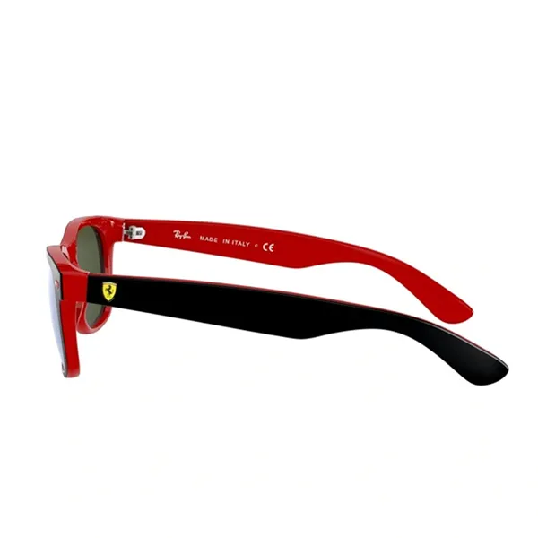 Kính Mát Rayban Scuderia Ferrari Silver Flash Square Sunglasses RB2132M F63830 55 Phối Màu - Kính mắt - Vua Hàng Hiệu