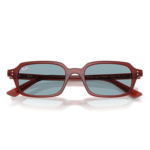 Kính Mát Rayban Zuri Bio-Based Sunglasses RB4455 6809/80 Màu Xanh/Nâu Size 51