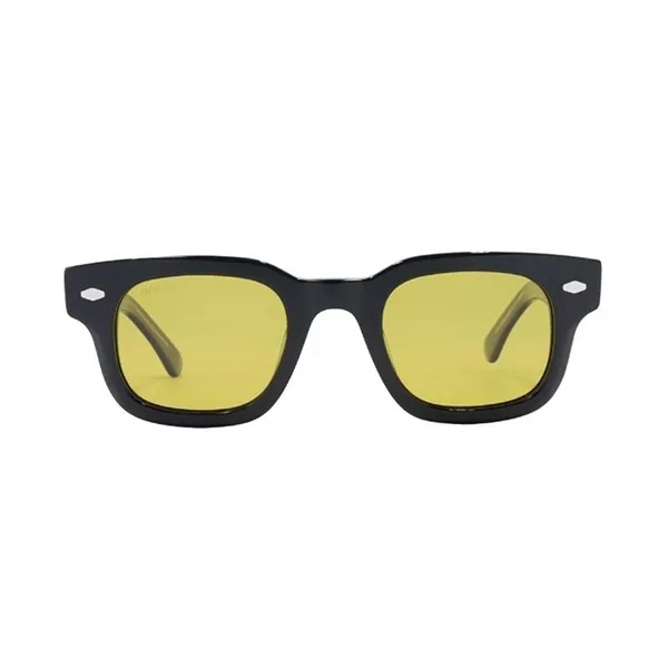 Kính Mát Unisex Ancci AT8787 C1-1 Sunglasses Màu Đen Vàng