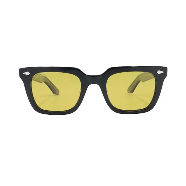 Kính Mát Unisex Ancci Sunglasses AT8777 C1-1 Màu Đen Vàng
