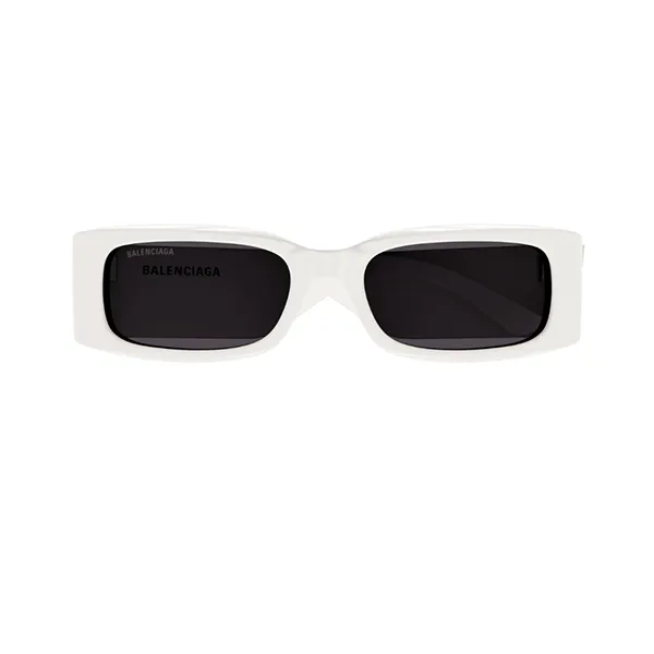 Kính Mát Nữ Balenciaga Sunglasses BB0260S 003 Màu Trắng Xám - Kính mắt - Vua Hàng Hiệu