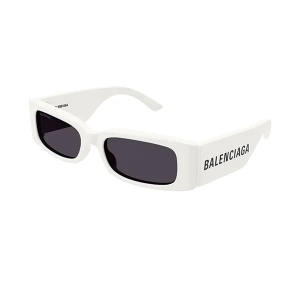 Kính Mát Nữ Balenciaga Sunglasses BB0260S 003 Màu Trắng Xám - Kính mắt - Vua Hàng Hiệu
