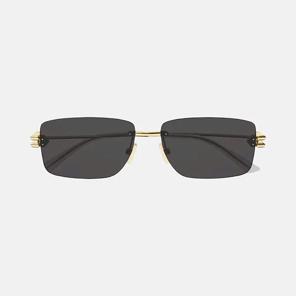Kính Mát Unisex Bottega Veneta Sunglass BV1126S 002 Màu Vàng Xám
