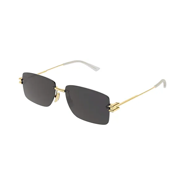 Kính Mát Unisex Bottega Veneta Sunglass BV1126S 002 Màu Vàng Xám