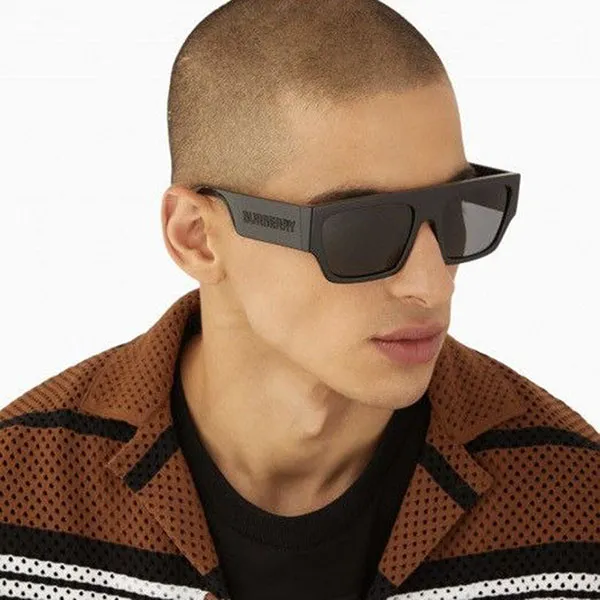 Kính Mát Unisex Burberry BE4397U 3001/87 Sunglasses Màu Đen - Kính mắt - Vua Hàng Hiệu