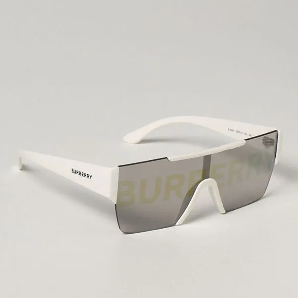Kính Mát Unisex Burberry White Yellow BE4295 Sunglasses Màu Xám Trắng - Kính mắt - Vua Hàng Hiệu