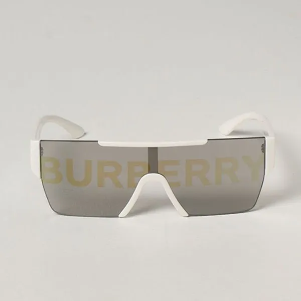 Kính Mát Unisex Burberry White Yellow BE4295 Sunglasses Màu Xám Trắng - Kính mắt - Vua Hàng Hiệu