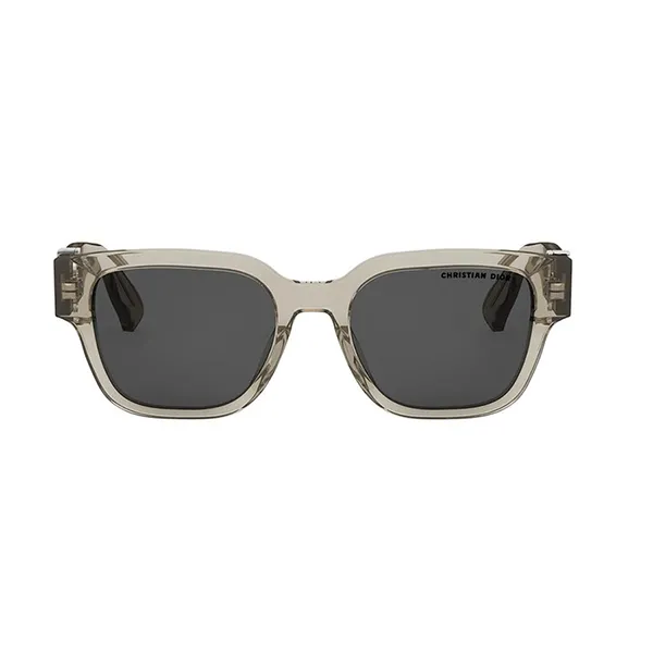 Kính Mát Unisex Dior Oblique S1I 78A0 SS25 Sunglasses Màu Be Xám - Kính mắt - Vua Hàng Hiệu