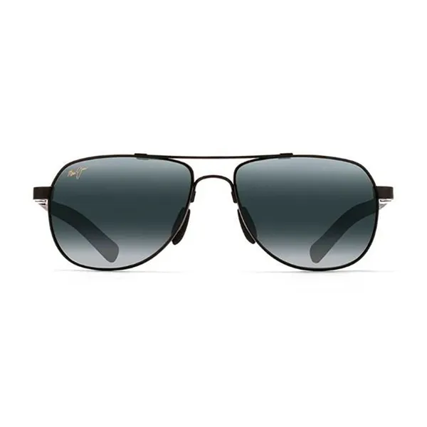 Kính Mát Unisex Maui Jim Sunglasses 327 02 Màu Xám/Đen - Kính mắt - Vua Hàng Hiệu