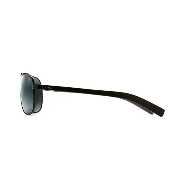 Kính Mát Unisex Maui Jim Sunglasses 327 02 Màu Xám/Đen - Kính mắt - Vua Hàng Hiệu