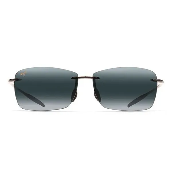 Kính Mát Unisex Maui Jim Sunglasses 423 02 Màu Xám/Đen - Kính mắt - Vua Hàng Hiệu