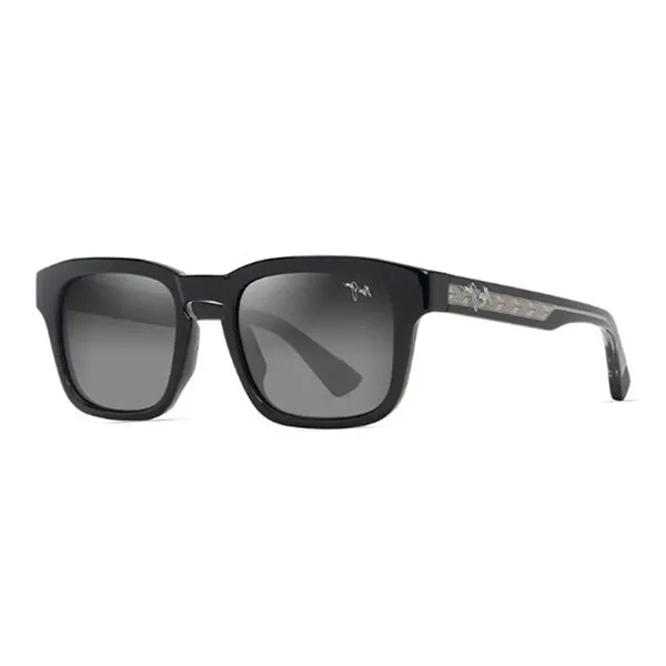 Kính Mát Unisex Maui Jim Sunglasses 643 14GS Màu Xám/Đen - Kính mắt - Vua Hàng Hiệu