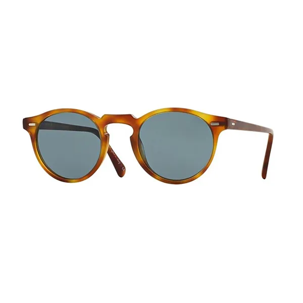 Kính Mát Unisex Oliver Peoples OV5217S Gregory Peck Sun 1483R8 50 Màu Xanh Nâu