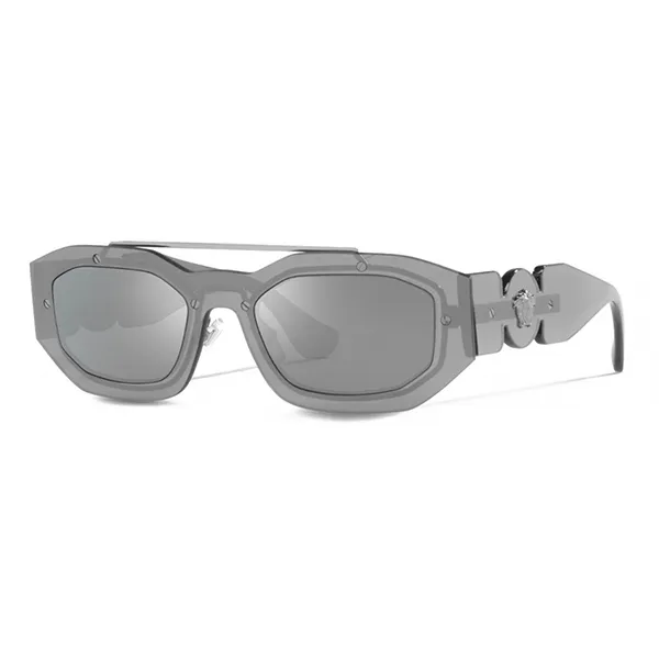 Kính Mát Unisex Versace Sunglasses Medusa Biggie O2235 O10016G51 ONUL Màu Xám
