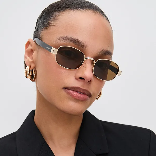 Kính Mát Yves Saint Laurent YSL Sunglasses SL 706 001 Màu Nâu - Kính mắt - Vua Hàng Hiệu