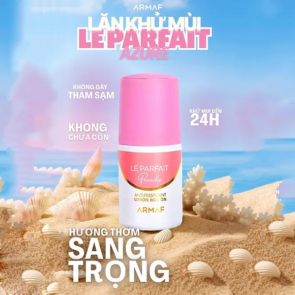 Lăn Khử Mùi Nước Hoa Armaf Le Parfait Azure Panache - Lăn khử mùi - Vua Hàng Hiệu