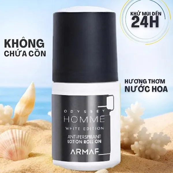 Lăn Khử Mùi Nam Armaf Odyssey Homme White Edition - Lăn khử mùi - Vua Hàng Hiệu