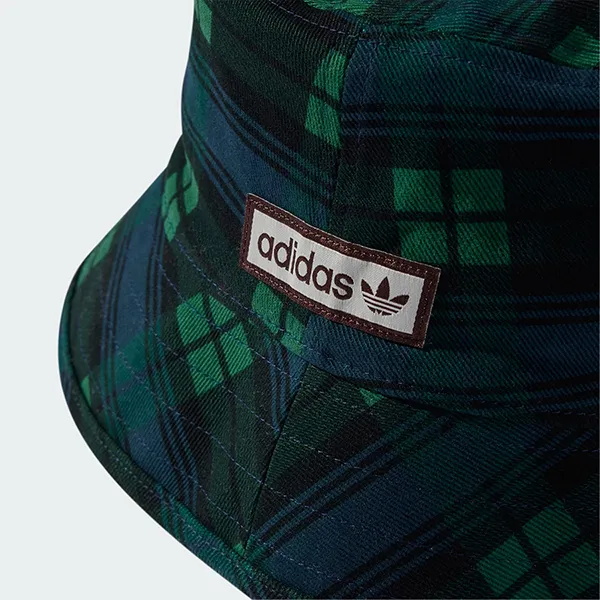 Mũ Adidas Bucket Tartan IY1543 Màu Xanh Đen