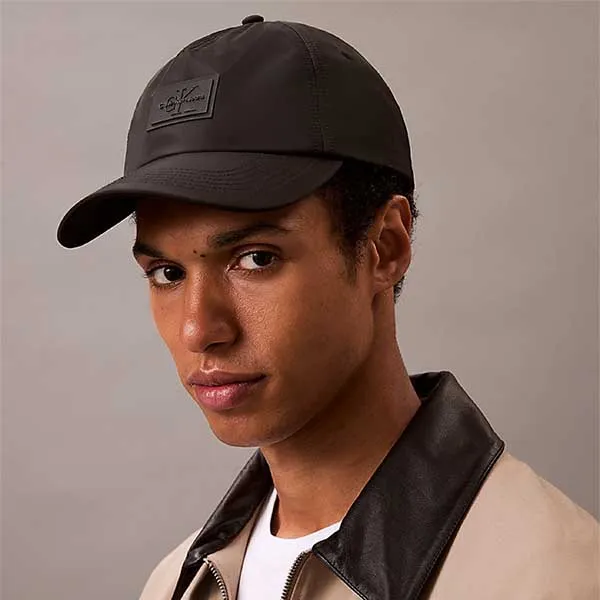 Mũ Nam Calvin Klein CK Men's 6 Panel Hat LV04G5029GUB1 Màu Đen - Mũ nón - Vua Hàng Hiệu