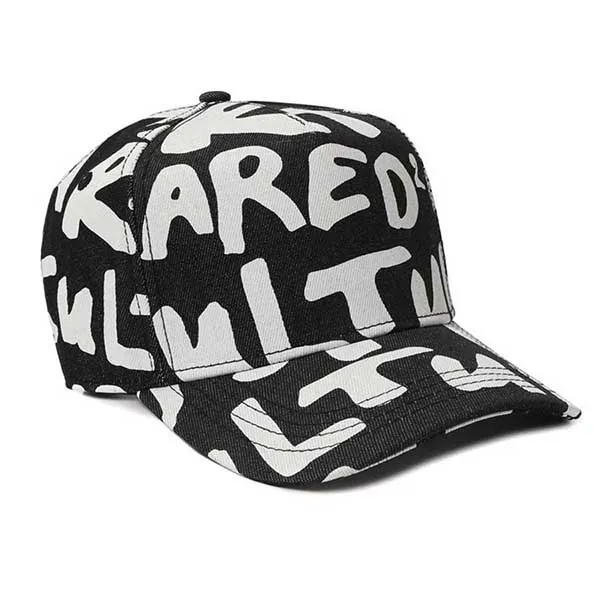 Mũ Dsquared2 Cotton Baseball Cap Màu Đen Trắng - Mũ nón - Vua Hàng Hiệu