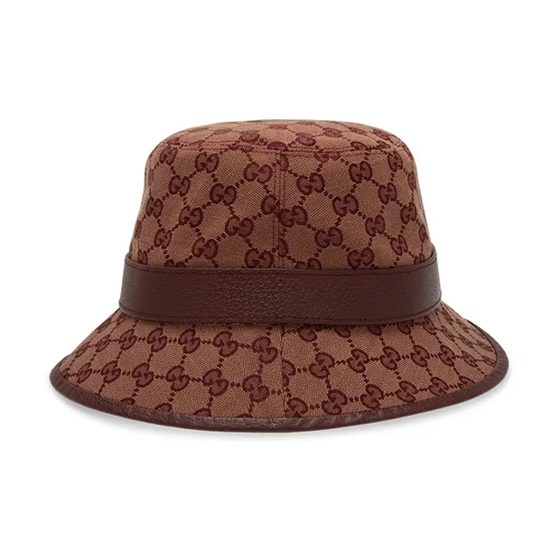Mũ Gucci GG Fedora Brown Fabricmen Other Accessories Màu Nâu Size S