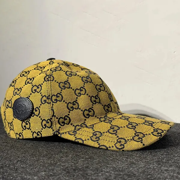 Mũ Gucci GG Gorra Multicolor Amarilla Original Único Màu Vàng Họa Tiết Size S