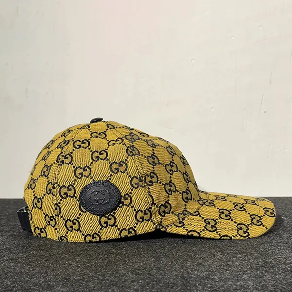 Mũ Gucci GG Gorra Multicolor Amarilla Original Único Màu Vàng Họa Tiết Size S