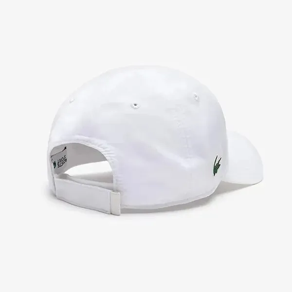 Mũ Unisex Lacoste x Novak Djokovic Microfiber TH5191 001 Màu Trắng
