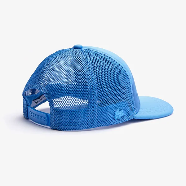 Mũ Lacoste Unisex Crocodile Print Neoprene And Mesh Cap RK2122 L99 Màu Xanh Blue