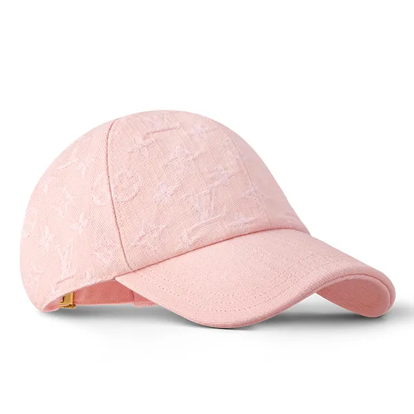 Mũ Louis Vuitton LV M7944M Denim Cap Màu Hồng Size S - Mũ nón - Vua Hàng Hiệu