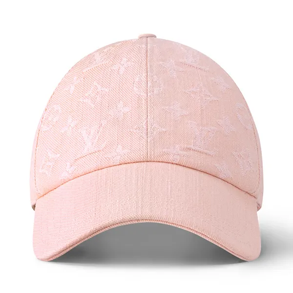 Mũ Louis Vuitton LV M7944M Denim Cap Màu Hồng Size S - Mũ nón - Vua Hàng Hiệu