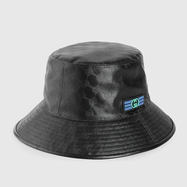 Mũ Nam Gucci GG Crystal Bucket Hat 780495 4HA8N 1060 Màu Đen Size S