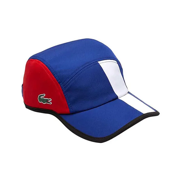 Mũ Nam Lacoste Men's Sport Lightweight Colorblock Tennis Cap Màu Xanh Đỏ