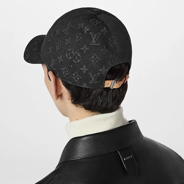 Mũ Nam Louis Vuitton LV Monogram Essential Cap Black M76584 Màu Đen Size M - Mũ nón - Vua Hàng Hiệu