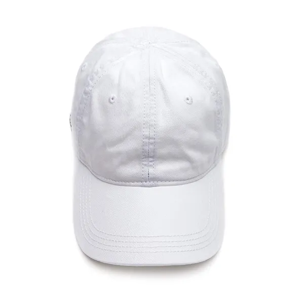 Mũ Unisex Lacoste Gabardine Cap RK9811 001 Màu Trắng