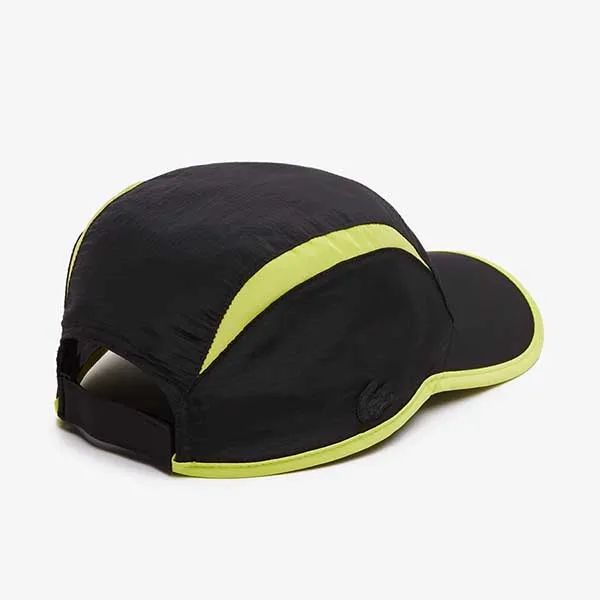 Mũ Unisex Lacoste Jockey Cap With Contrasting Cutouts RK1486 20 IZ8 Màu Đen - Xanh
