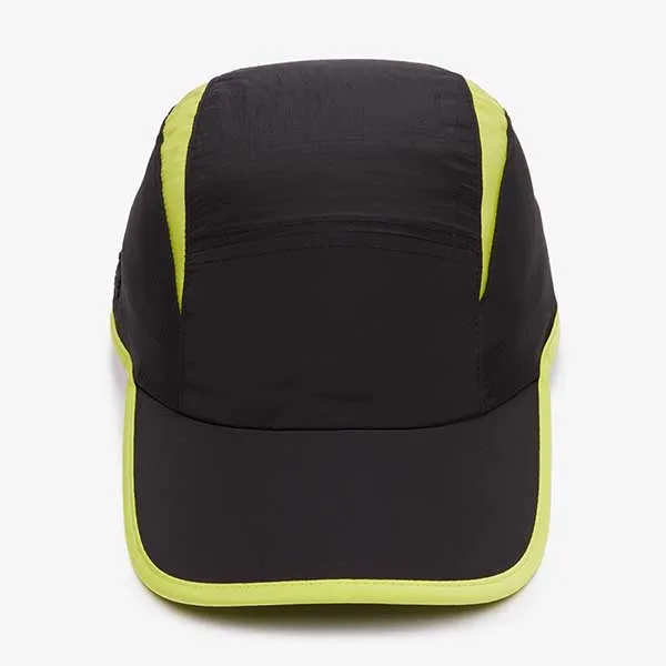 Mũ Unisex Lacoste Jockey Cap With Contrasting Cutouts RK1486 20 IZ8 Màu Đen - Xanh